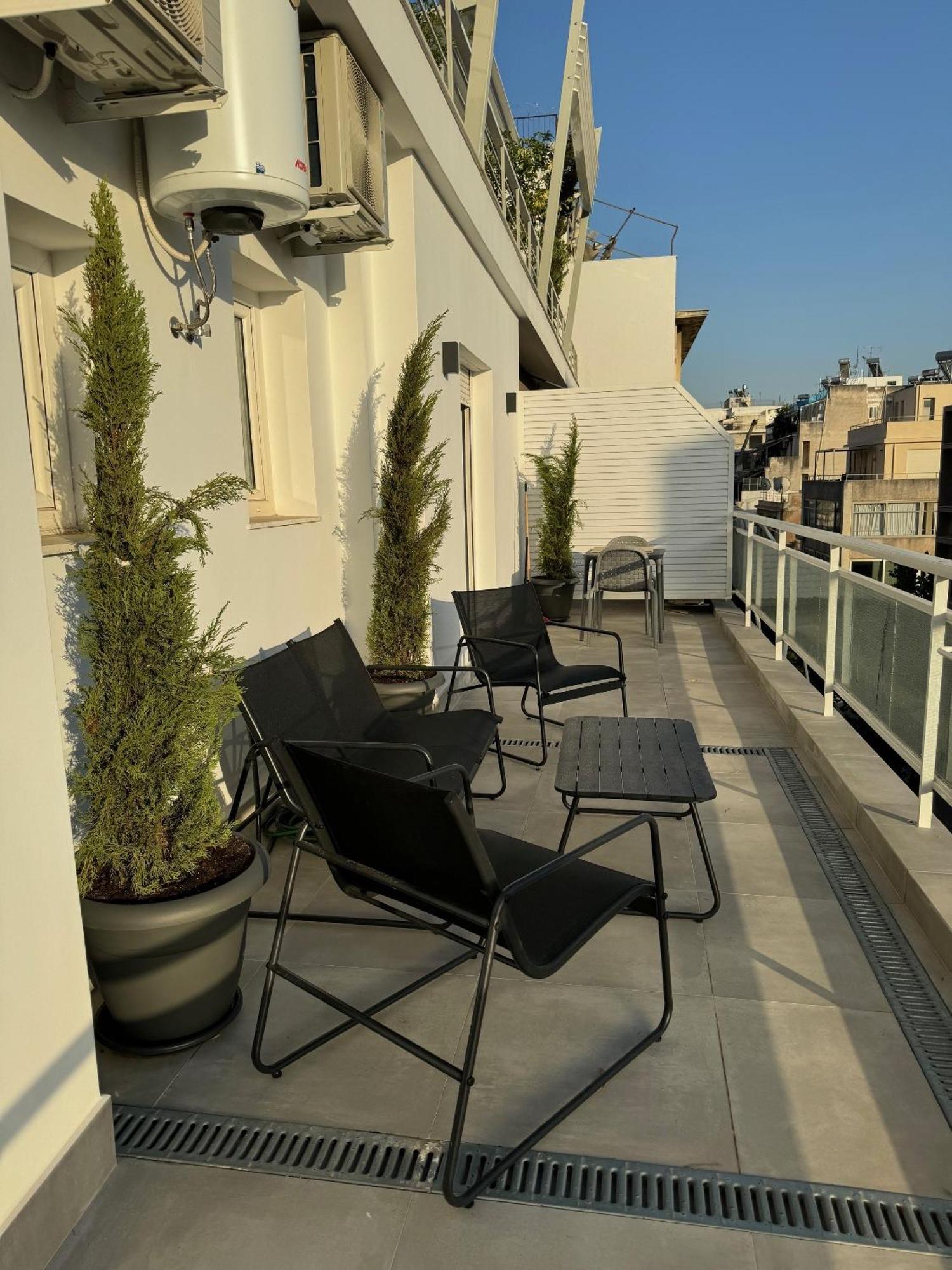 Ferienwohnung Ikarus Athen Exterior foto